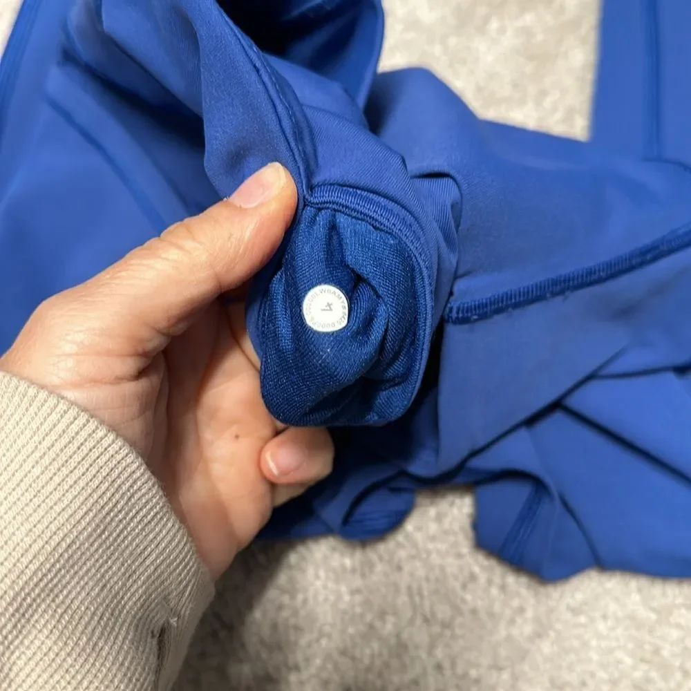 Lululemon women’s size 4 Pace Rival High Rise Crop Leggings 22” - Picture 3 of 4